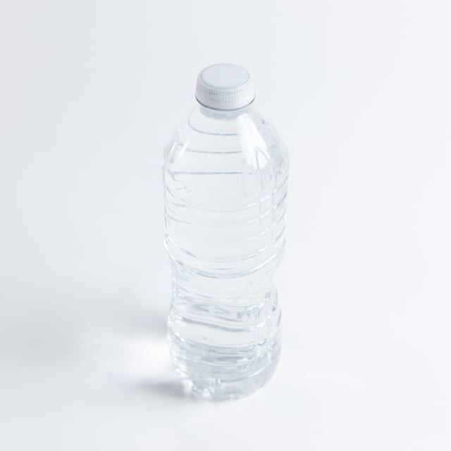 Water bottled.