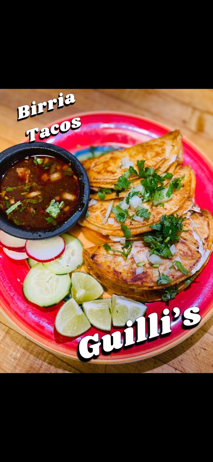Birria tacos.