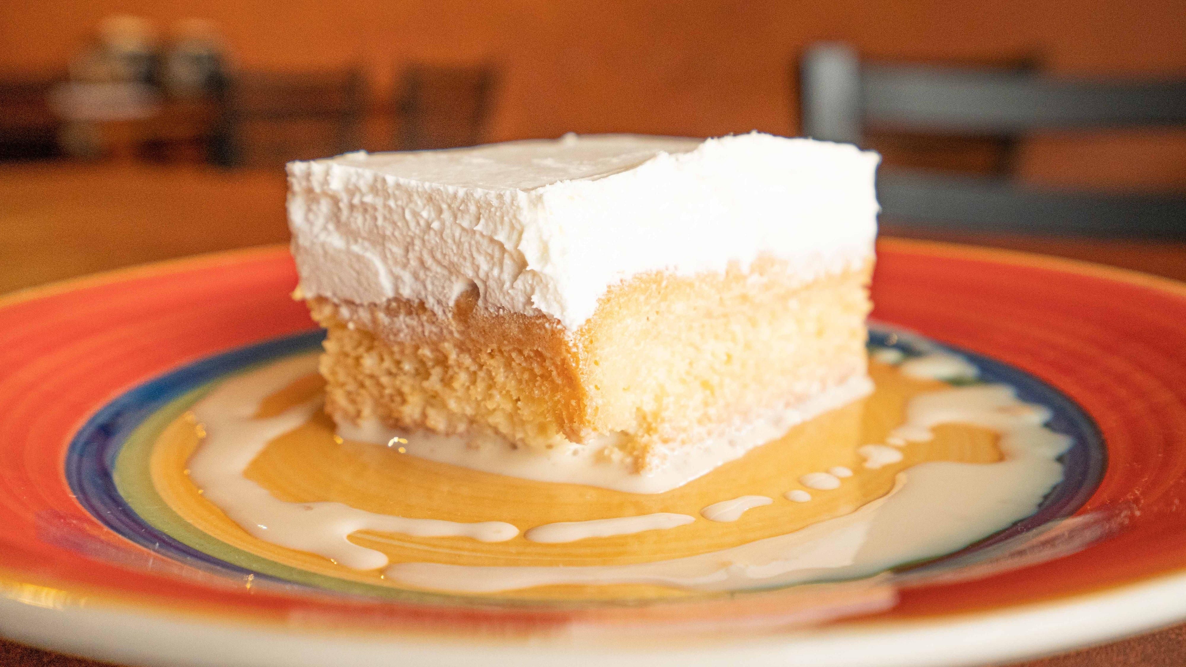 Tres leches cake.