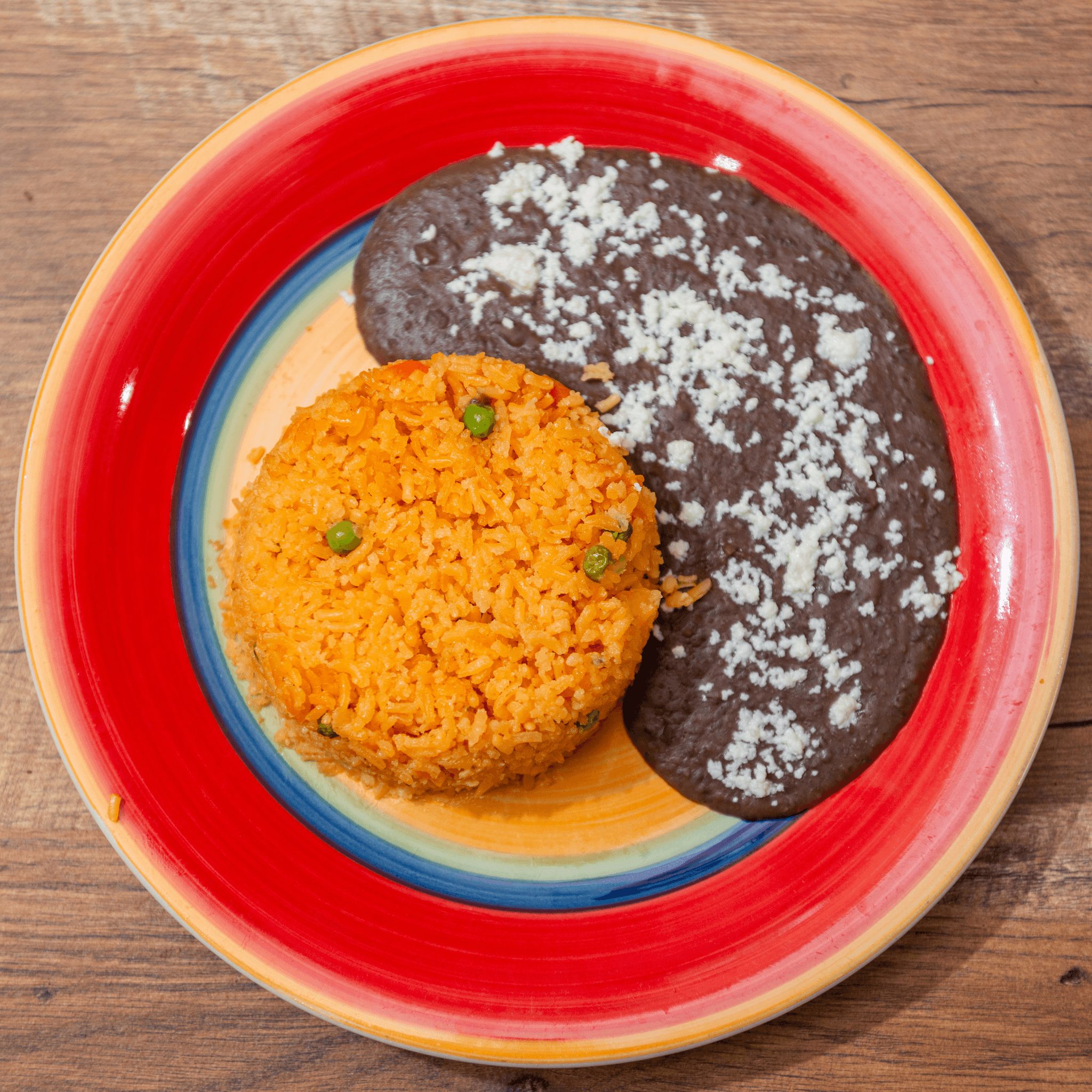 Rice & beans.