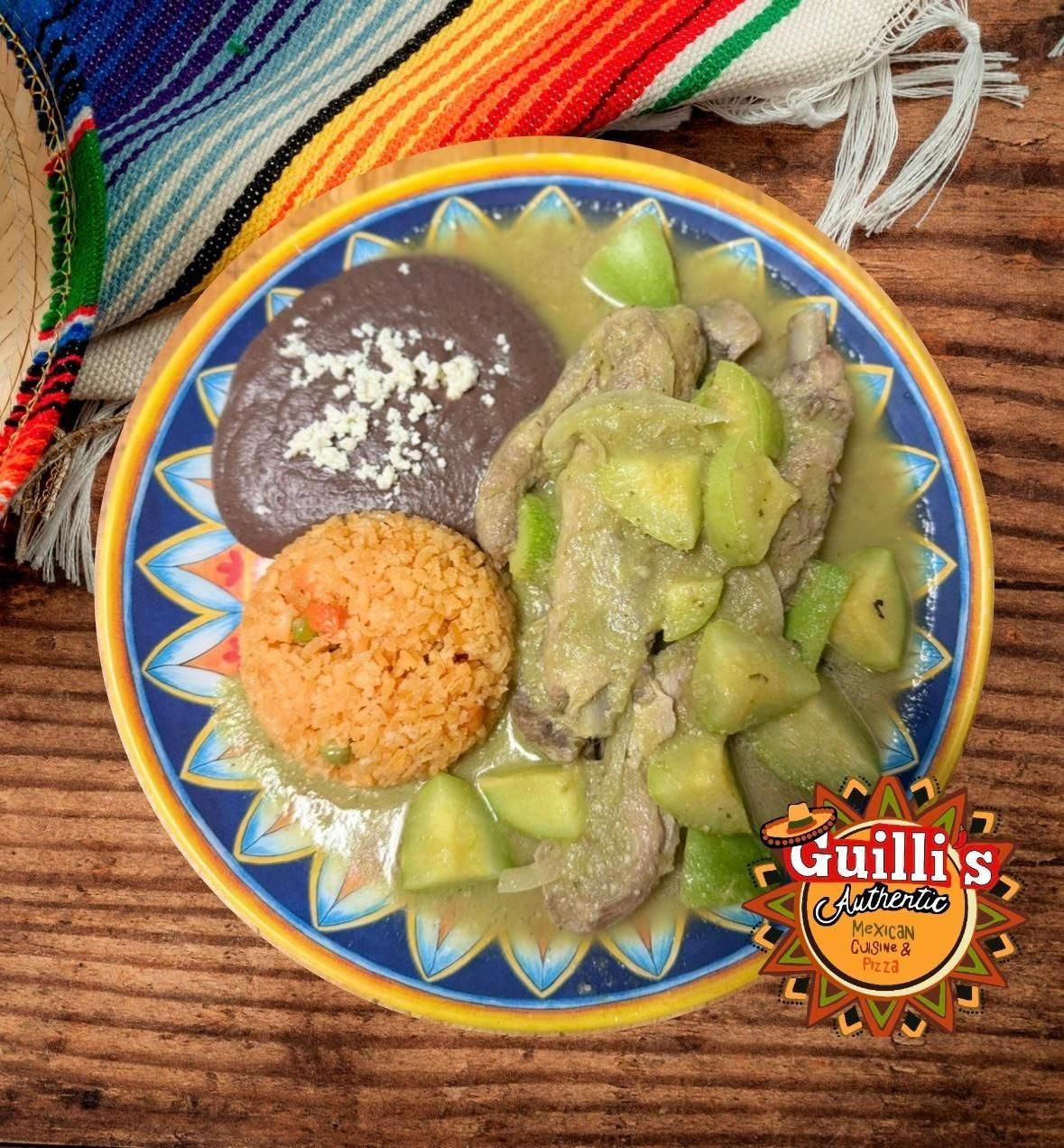 Costillas en salsa verde.