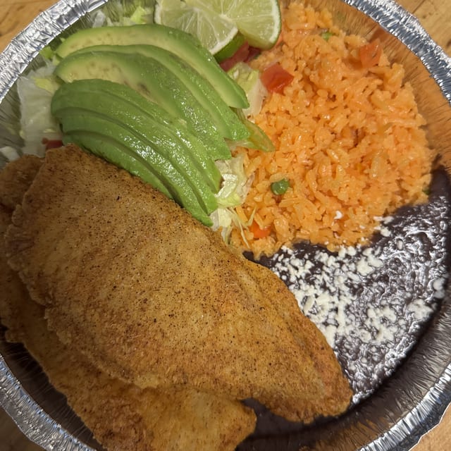 Tilapia house special.