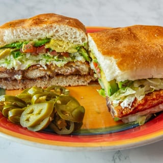 Milanesa de pollo torta