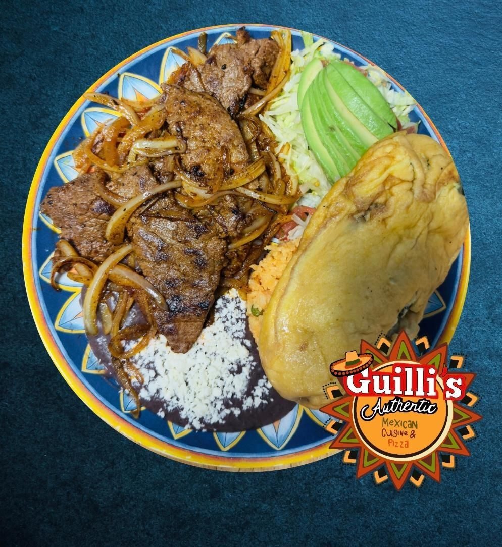 Bistec poblano.