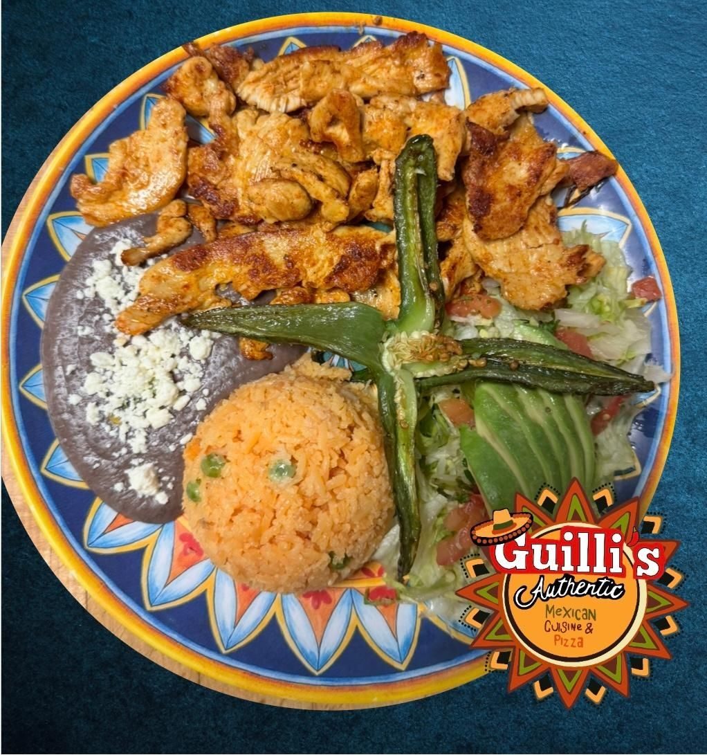 Pollo asado.