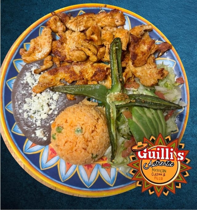 Pollo asado.