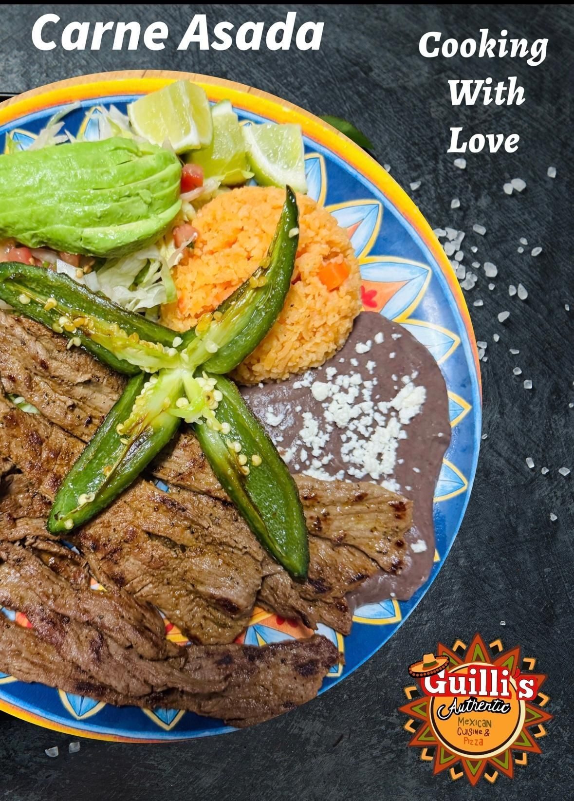 Carne asada.
