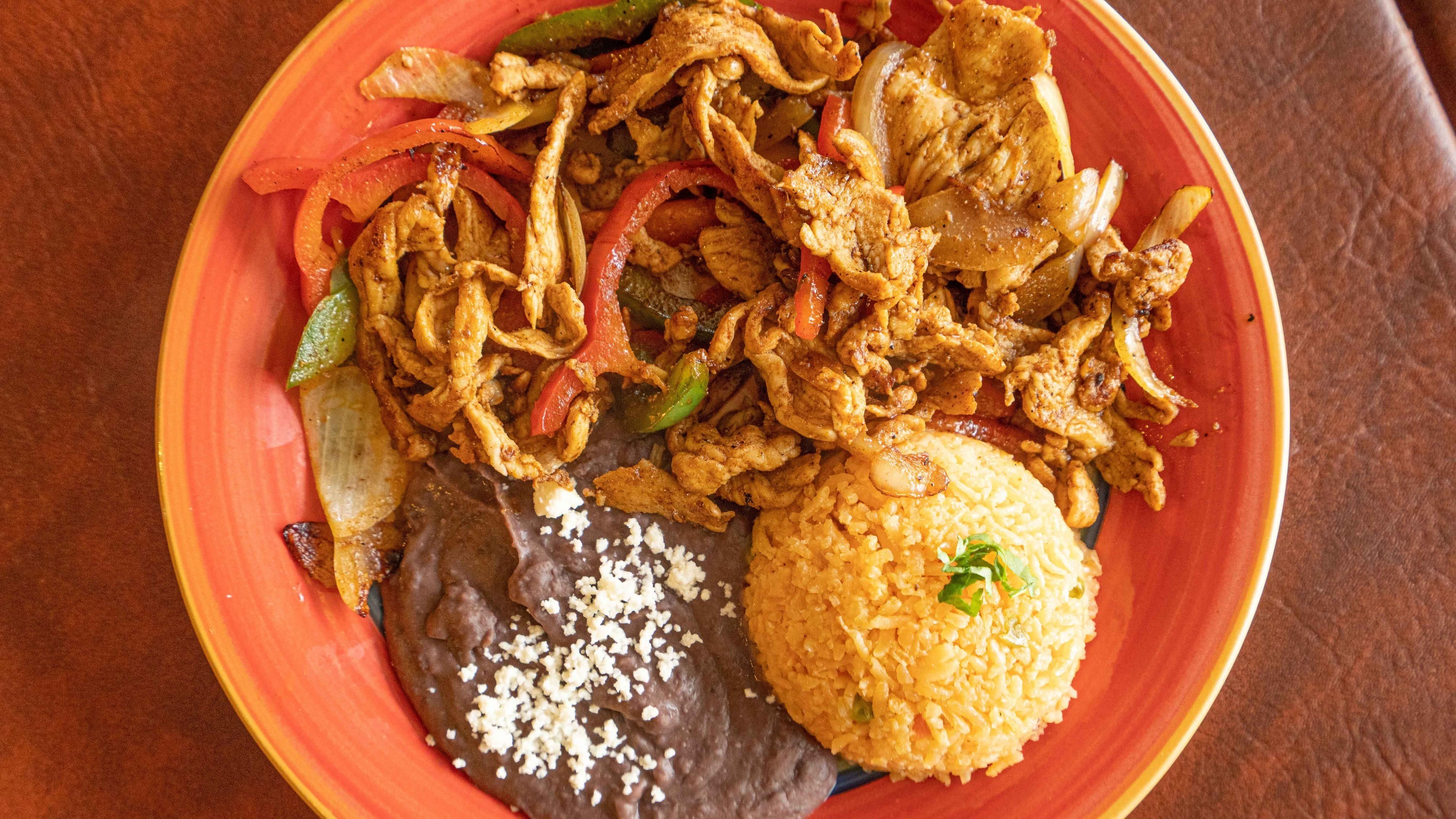Pollo fajita.